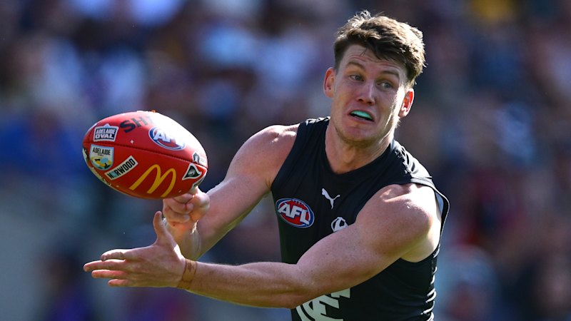 Blues injury blow: Sam Walsh out for six weeks with foot injury