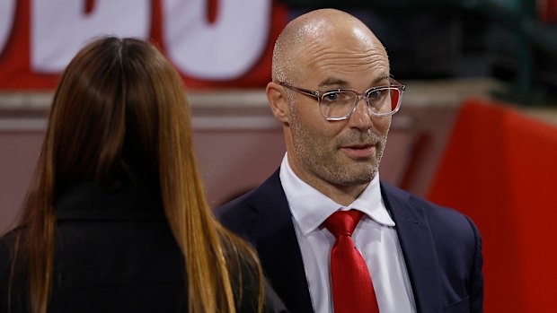 Tom Harley is the Sydney Swans CEO.