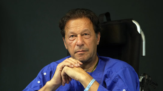 Pakistan’s former prime minister Imran Khan in 2022.