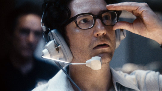 Where to look?: John Magaro as Geoffrey Mason in Munich.