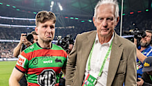 Jai Arrow and Wayne Bennett.