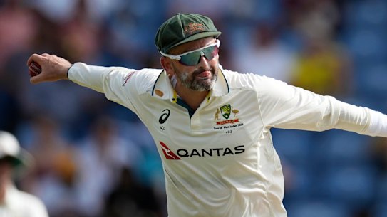 Australia’s Nathan Lyon. 