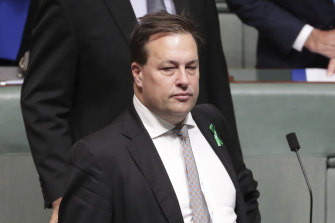 Liberal MP Jason Falinski.