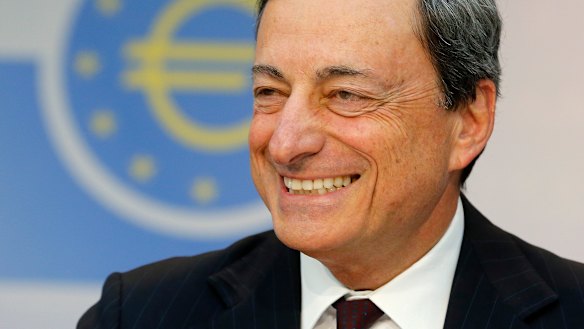 Then-President of European Central Bank Mario Draghi in 2013. Can he fix Italy’s problems?