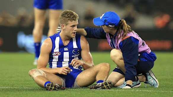 North defender Ed Vickers-Willis needs a knee reconstruction.