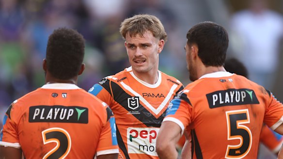 Lachlan Galvin is finally on his way out of Wests Tigers.