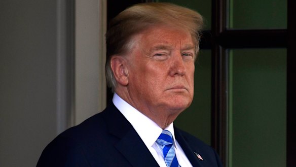 US President Donald Trump 