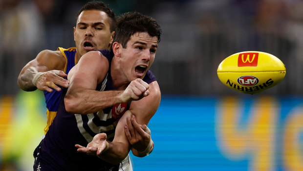 Fremantle star Andrew Brayshaw.