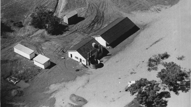 "Broken Hill was swamped in what residents say is the worst flooding since 1932..." 