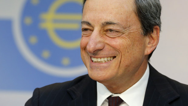 Then-President of European Central Bank Mario Draghi in 2013. Can he fix Italy’s problems?