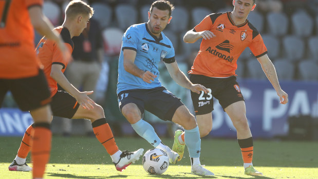 Kosta Barbarouses opened the scoring for the Sky Blues.