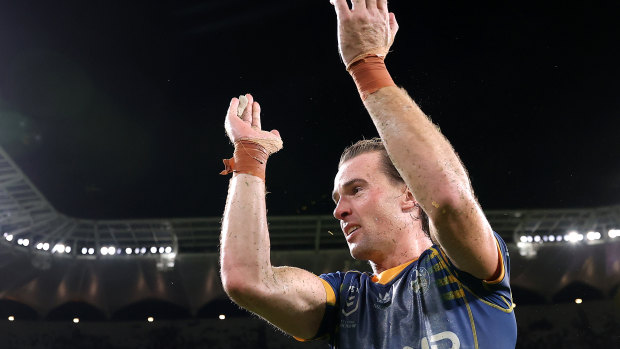 Parramatta Eels fullback Clint Gutherson.