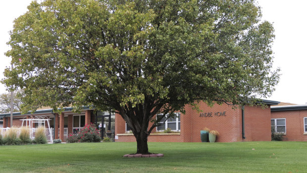 All 62 residents at the Andbe Home nursing home in Norton, Kansas, have been infected with COVID-19. Ten of them have died.