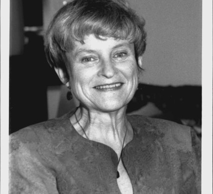 Social commentator and feminist author Dale Spender, 1995.
