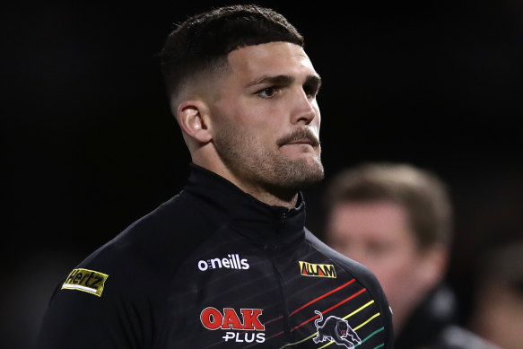 Nathan Cleary has been sidelined for more than a month.