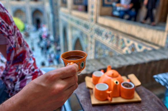 Teahouses of Uzbekistan.