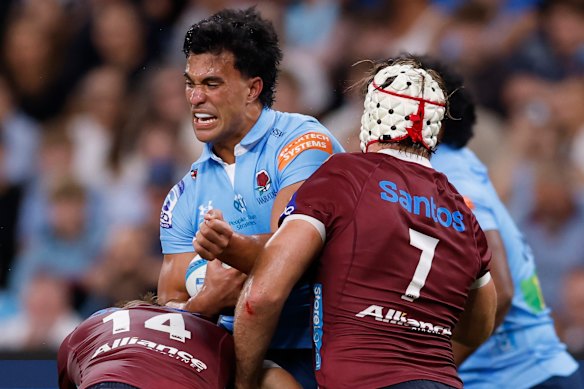 Joseph-Aukuso Suaalii has had a quiet start to the season.