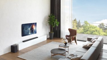 LG's soundbars aren't as good at Atmos as dedicated ceiling speakers, but they still sound great.