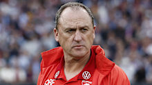John Longmire during the 2024 grand final.