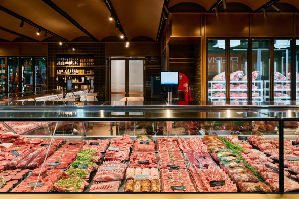 The meat counter is all ready to roll at G. McBean Family Butcher. 