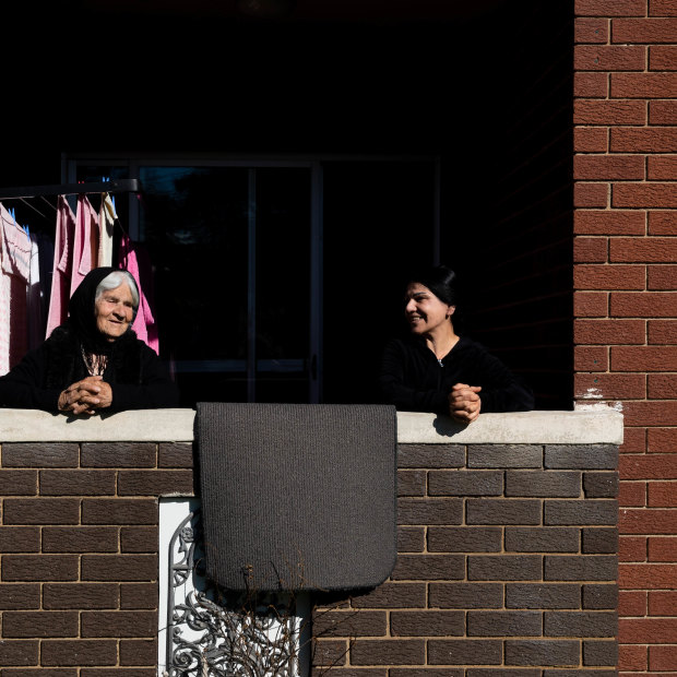 Residents of Fairfield enjoy some sun during Sydney’s lockdown. Fairfield LGA is a hotspot for the spread of the Delta variant and residents here are under greater restrictions. 