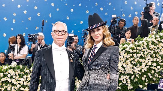 Tommy Hilfiger and his wife Dee Ocleppo at the Met Gala in May.