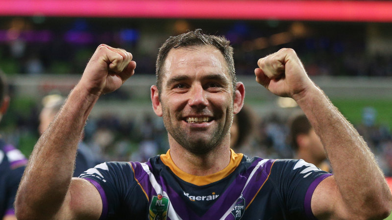 Melbourne Storm Star Cameron Munster Backs Cameron Smith To Remain In Nrl 2019