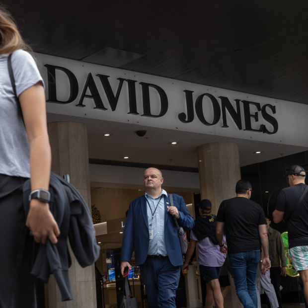 The sale of David Jones to Anchorage Capital this week does not include the physical property of the Bourke Street flagship store, which could sell for upwards of $250 million. 