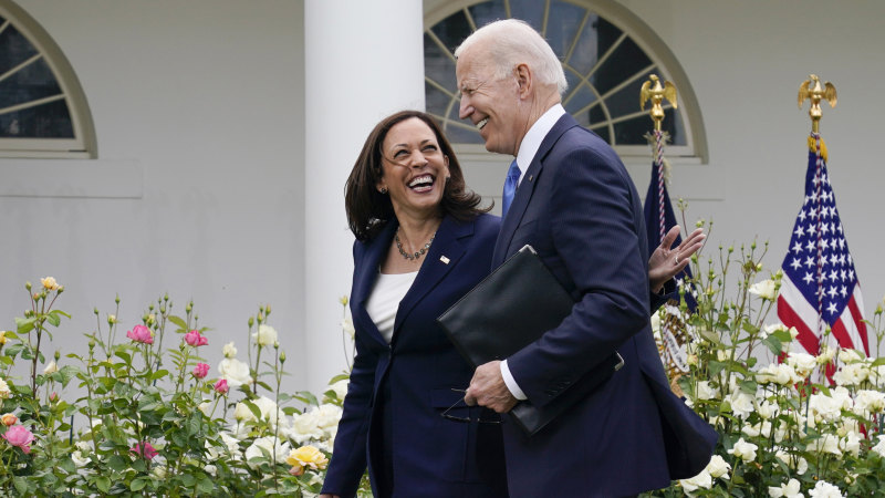 Kamala Harris moves swiftly to lock up support after Joe Biden quits the race for the White House