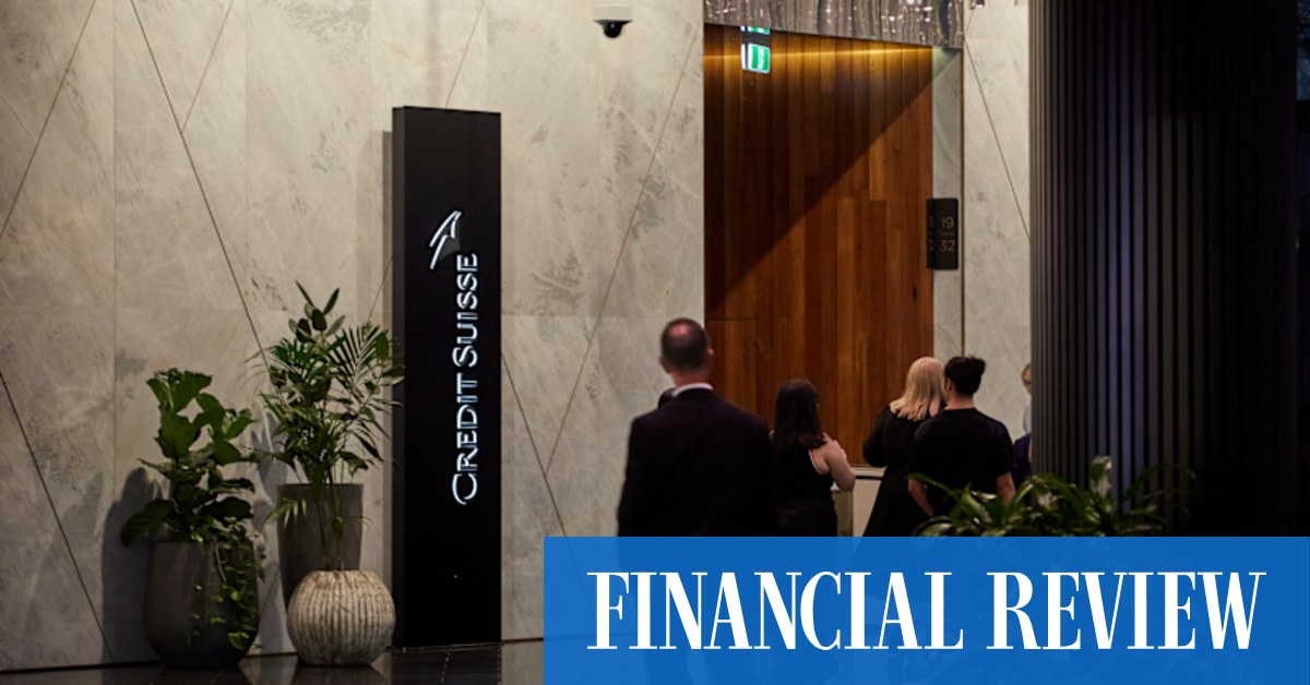 Credit Suisse collapse: UBS takeover leaves Australian investment banking team out in the cold - Vimarsana News