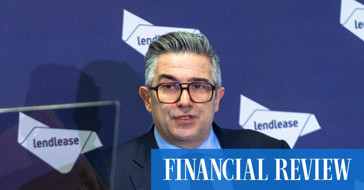 afr.com - Nick Lenaghan, Michael Bleby - Lendlease faces $100m hit after losing Sydney land dispute