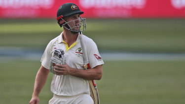Ups and downs: Mitchell Marsh's form has dropped off markedly since his starring role in the Ashes last summer.