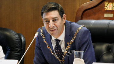 City of Perth's new Lord Mayor Basil Zempilas. 