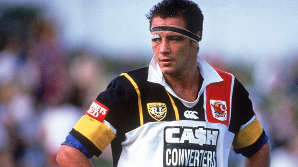 Penrith legend Mark Geyer was a pioneer with the Western Reds in 1995.