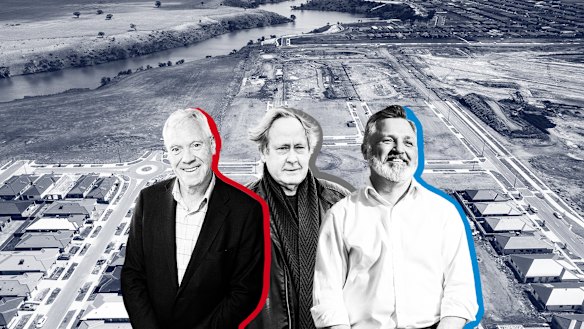 Candidates for the seat of Melton (from left): Labor incumbent Steve McGhie, indepedent Ian Birchall and Liberal Graham Watt.