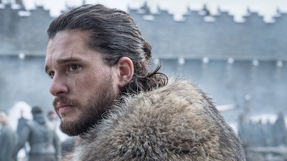 Kit Harington as Game of Thrones' Jon Snow. 