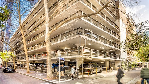 The City of Melbourne-owned car park at 34-60 Little Collins Street.