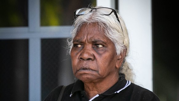 Kathy Marika gave evidence at the royal commission about how she didn't want funeral insurance but Let's Insure were "really pushy".