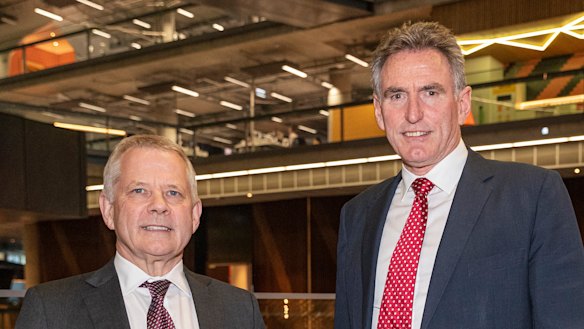 Phil Chronican and Ross McEwan.