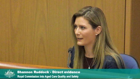 Shannon Ruddock's father's pain was neglected in a nursing home in Sydney's south. 