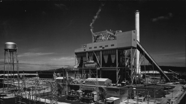 The power station in 1968.