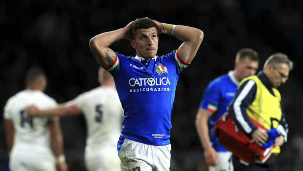 Battlers: Eddie Jones feels the Six Nations should consider relegation as Italy continue to struggle.