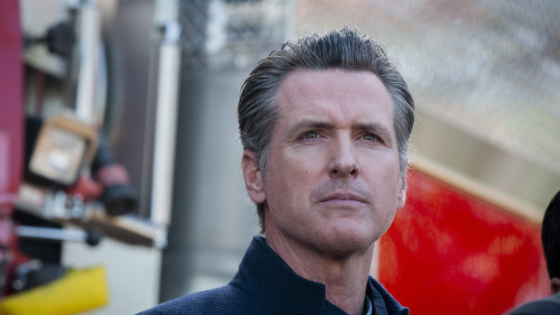 California Governor Gavin Newsom has defended his state against US President Donald Trump.