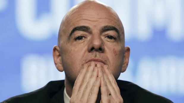 FIFA president Gianni Infantino.