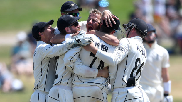 Neil Wagner polished off the England tail to seal a big win for the Black Caps.