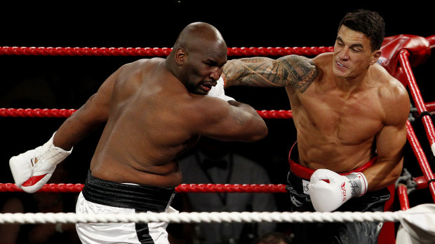 Sonny Bill Williams (right) says it would be an honour to face Tyson in the ring.