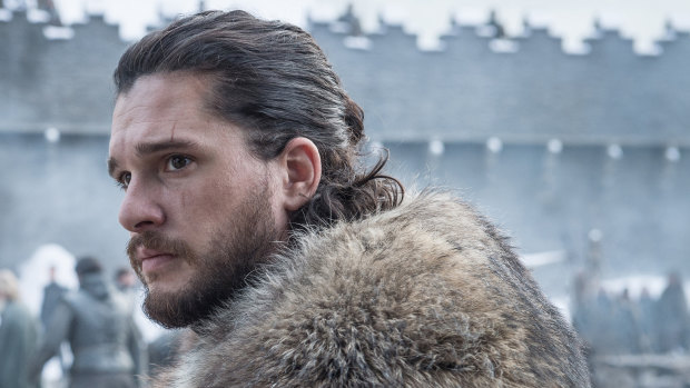Kit Harington as Game of Thrones' Jon Snow. 