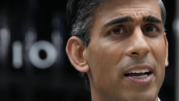 New British Prime Minister Rishi Sunak has warned of tough times ahead.