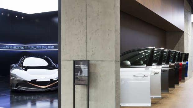 The new-look Genesis car showroom coming to Pitt Street Mall, Sydney