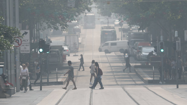 Melbourne had the worst air quality in the world on January 14 this year due to bushfire smoke.